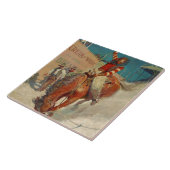 NCワイエス歴史絵画史の「ロデオ」 タイル (側面)