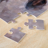 NCワイエス絵画ウェスタンの「バッキング」 ジグソーパズル (側面)