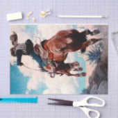 NCワイス·ウェス絵画タンの「バッキング」 薄葉紙 (クラフト)