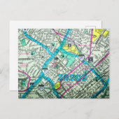 NCヴィンテージマップ ポストカード (正面/裏面)