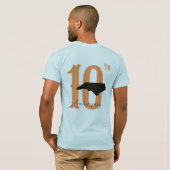 NC付きウッディロゴ Tシャツ (裏面フル)