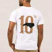 NC付きカラー Tシャツ (裏面)