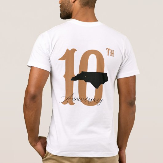 NC付きカラー Tシャツ (裏面)