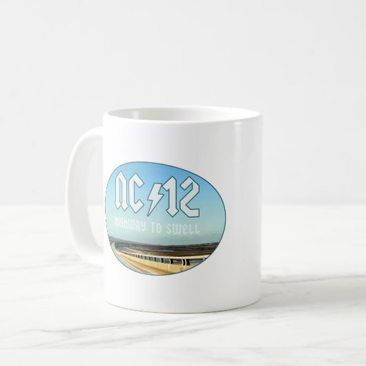 Nc12ハイウェイから膨張 コーヒーマグカップ (正面左)