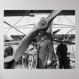 NC4飛行機, 1918 ポスター