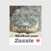 NC4Ever.comからAlligator Laptopステッカー シール (シート)