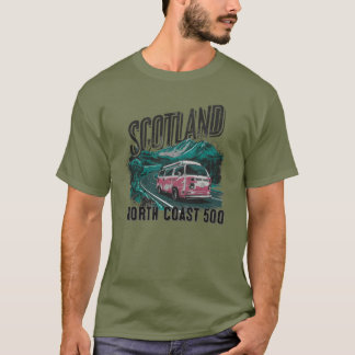 NC500スコットランドノースコースト500 Tシャツ