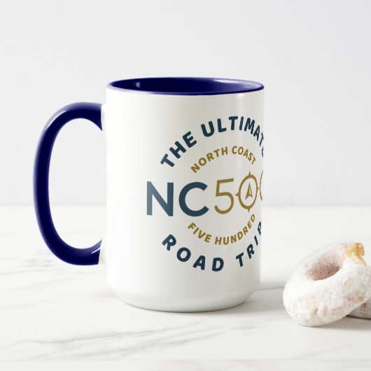 NC500 ルート マグカップ (ドーナツ付き)