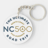 NC 500ルート キーホルダー (裏面)