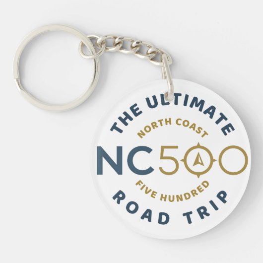 NC 500ルート キーホルダー (正面)