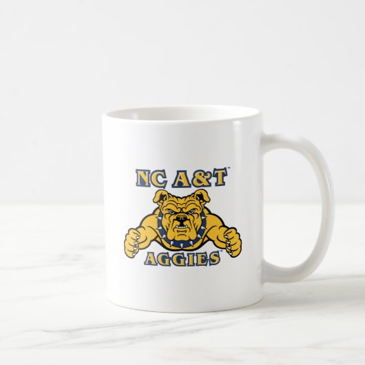 NC A&Tアギー | Aggie Bulldog コーヒーマグカップ (右)
