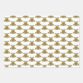 NC A&Tアギー | Aggie Bulldog ラッピングペーパーシート (正面2)