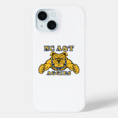 NC A&Tアギー | Aggie Bulldog Case-Mate iPhoneケース (裏面)