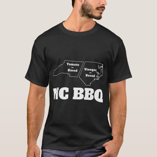 NC BBQシャツビネーターソースティーバーベキューギフト Tシャツ (正面)