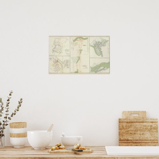 NC、Ft Anderson ポスター (キッチン)