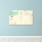 NC Ft Pemberton連邦Pt キャンバスプリント (インサイチュ (ウッドフロア))