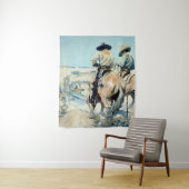 NC Wyethによる補給車の西アート タペストリー (インサイチュ)