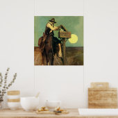 NC Wyethによる西洋美術の「農村デリバリ」 ポスター (キッチン)