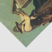 NC Wyethによる西洋美術の「農村デリバリ」 薄葉紙 (詳細)