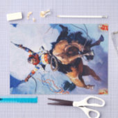 NC Wyethによる西洋美術の「銃の消滅」 薄葉紙 (クラフト)