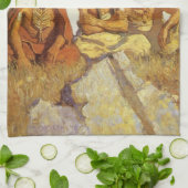 NC Wyethによる「ガーディアンズ、ウォー・オア・ピース」 キッチンタオル (折り畳み)