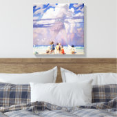 NC Wyethによる「巨人」フェアリー・アート キャンバスプリント (インサイチュ (寝室))