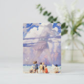 NC Wyethによる「巨人」フェアリー・アート シーズンポストカード (スタンド正面)