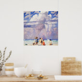 NC Wyethによる「巨人」フェアリー・アート ポスター (キッチン)