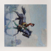 NC Wyethによる「Crossing the Fens」 ジグソーパズル (横)