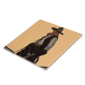 NC Wyethのカウボーイマガジンカバー タイル (側面)