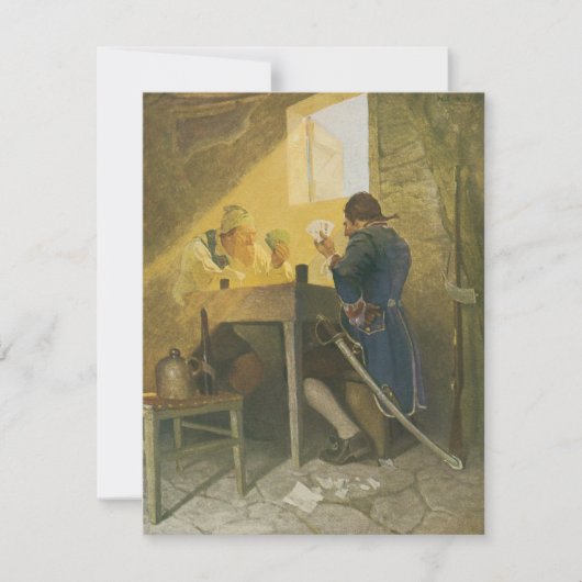 NC Wyethのクレニーのケージのカードで (正面)