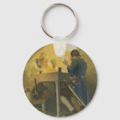 NC Wyethのクレニーのケージのカードで キーホルダー (正面)