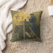 NC Wyethのクレニーのケージのカードで クッション (ブランケット)