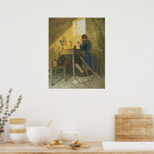 NC Wyethのクレニーのケージのカードで ポスター (キッチン)