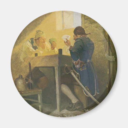 NC Wyethのクレニーのケージのカードで マグネット (正面)