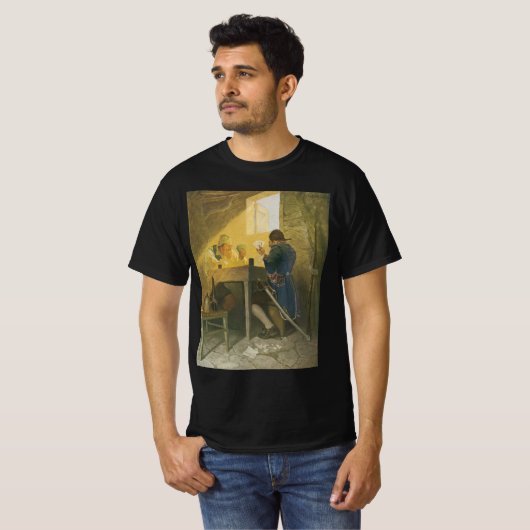 NC Wyethのクレニーのケージのカードで Tシャツ (正面フル)