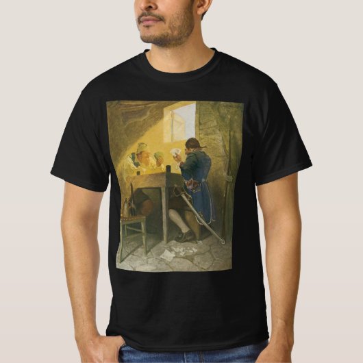 NC Wyethのクレニーのケージのカードで Tシャツ (正面)