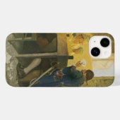 NC Wyethの『クラニー・ケージでのカードゲーム』 Case-Mate iPhoneケース (裏面 (横))