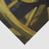 NC Wyethの「プレーリーカップルとワゴン」 薄葉紙 (詳細)