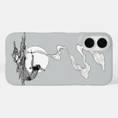 NC Wyethの「孤独のインディアン」ヴィンテージ西部 Case-Mate iPhoneケース (裏面 (横))