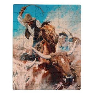 NC Wyethの「絵画カットアウト」 ジグソーパズル