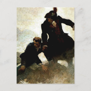 NC Wyethの「誘拐絵画」 ポストカード
