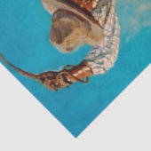 NC Wyeth絵画の「切り抜き」 薄葉紙 (詳細)