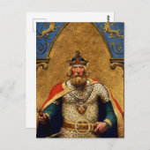 NC Wyeth著「King Arthur」 ポストカード (正面/裏面)