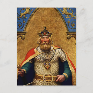NC Wyeth著「King Arthur」 ポストカード
