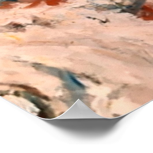 NC Wyeth Painting “Cutting Out” ポスター (角)