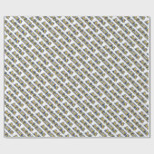 NCA&T州大学 |アギー文字 ラッピングペーパー (フラット)