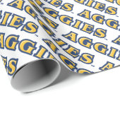 NCA&T州大学 |アギー文字 ラッピングペーパー (ロールコーナー)