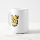 NCA&T州大学 |ブルドッグ顔 コーヒーマグカップ (正面左)