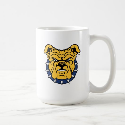 NCA&T州大学 |ブルドッグ顔 コーヒーマグカップ (右)